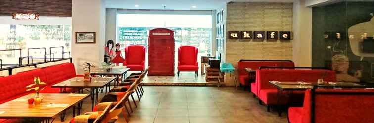 Sảnh chờ Meotel Purwokerto by Dafam