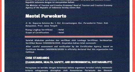 ロビー 2 Meotel Purwokerto by Dafam