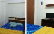 Bedroom 4 Relaxing Studio Room at Margonda Residence 2 Depok (MRR)