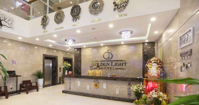 Sảnh chờ Golden Light Hotel Danang