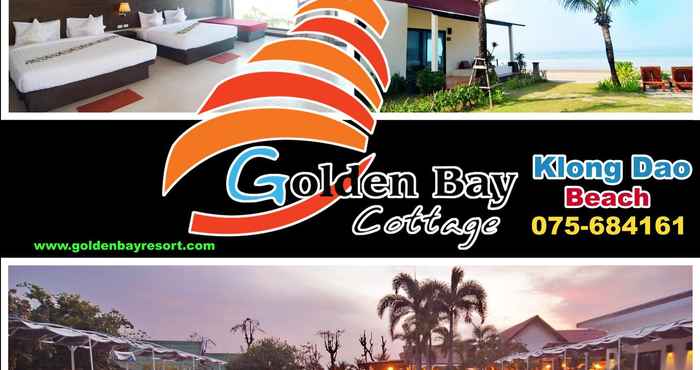 สระว่ายน้ำ Golden Bay Cottage