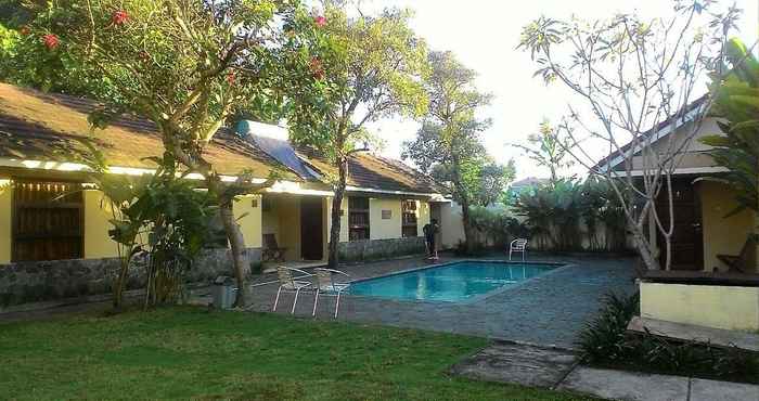 Swimming Pool Rumah Teras Jogja Guesthouse