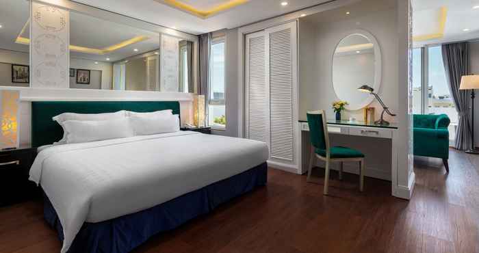 Kamar Tidur Minerva Church Hotel 