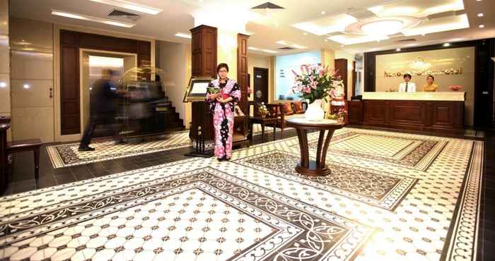 Sảnh chờ Hanoi Emotion Hotel