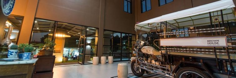 大堂 Blu Monkey Brown House Udonthani