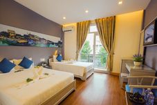 ห้องนอน Hoi An Memority Hotel & Spa