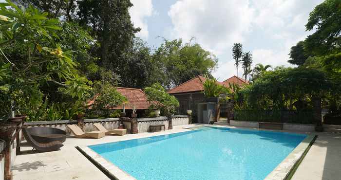 Swimming Pool Kubu Ubud Hotel