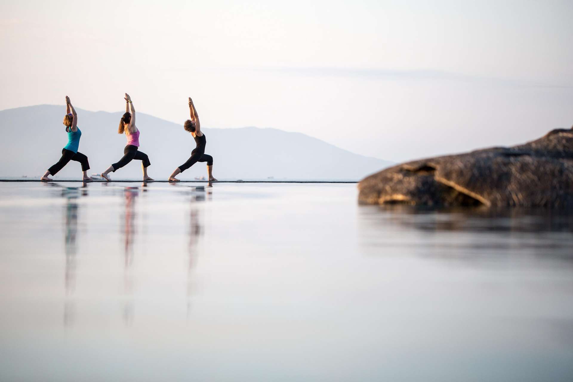 Hoạt động yoga tại Amiana Resort Nha Trang