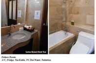 In-room Bathroom Lotus Resort