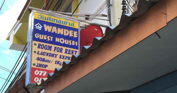 Bên ngoài Wandee Guesthouse