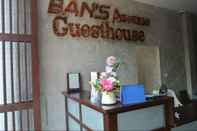 Sảnh chờ Ban's Avenue Guest House