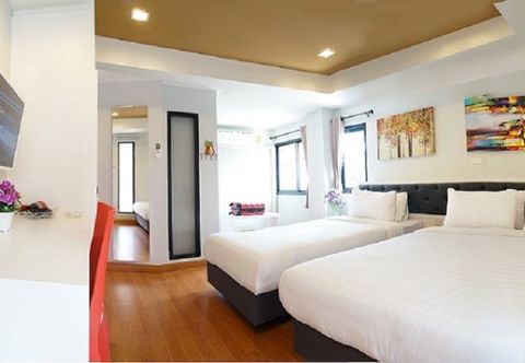 臥室 Ma Non Nont Hotel and Apartment