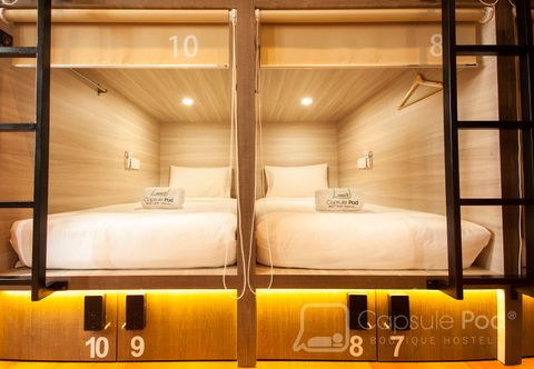 Kamar Tidur Capsule Pod Boutique Hostel