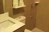 In-room Bathroom Microtel by Wyndham Baguio