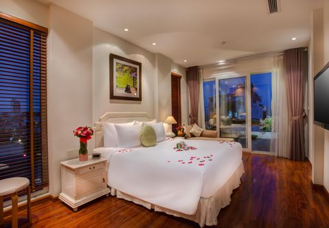 寝室 Mercury Central Hotel Hanoi