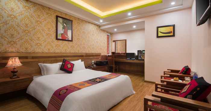 Kamar Tidur Sapa Luxury Hotel