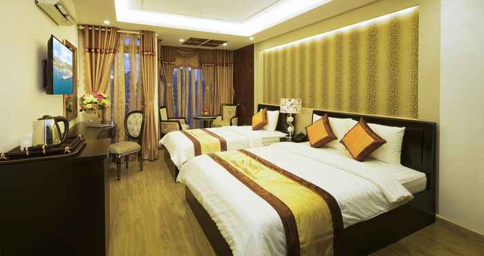 ห้องนอน Hoang Dung Hotel – Hong Vina