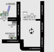 Bilik Tidur 5 Low-cost Backpacker Room near Paris Van Java (ARI)