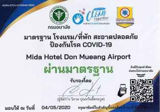 Sảnh chờ 4 Mida Hotel Don Mueang Airport (SHA+)