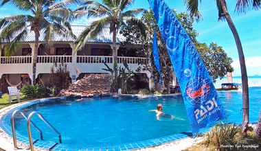 Kolam Renang 4 Asia Blue Beach Hostel Hacienda