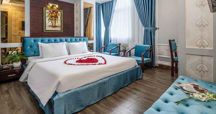 ห้องนอน Angel Hotel Danang