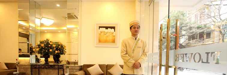 Sảnh chờ Flower Hotel Hanoi