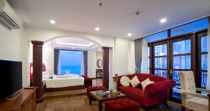 Phòng ngủ Apus Hotel Nha Trang