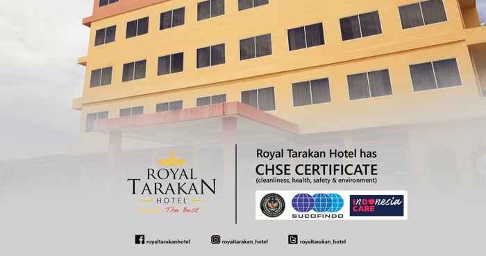 ภายนอกอาคาร Royal Tarakan Hotel