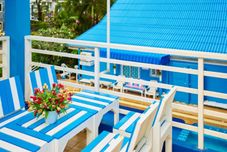 Bedroom Blue House Beach