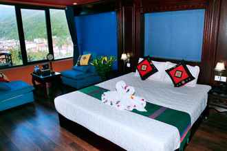 Kamar Tidur 4 Sapa House Hotel