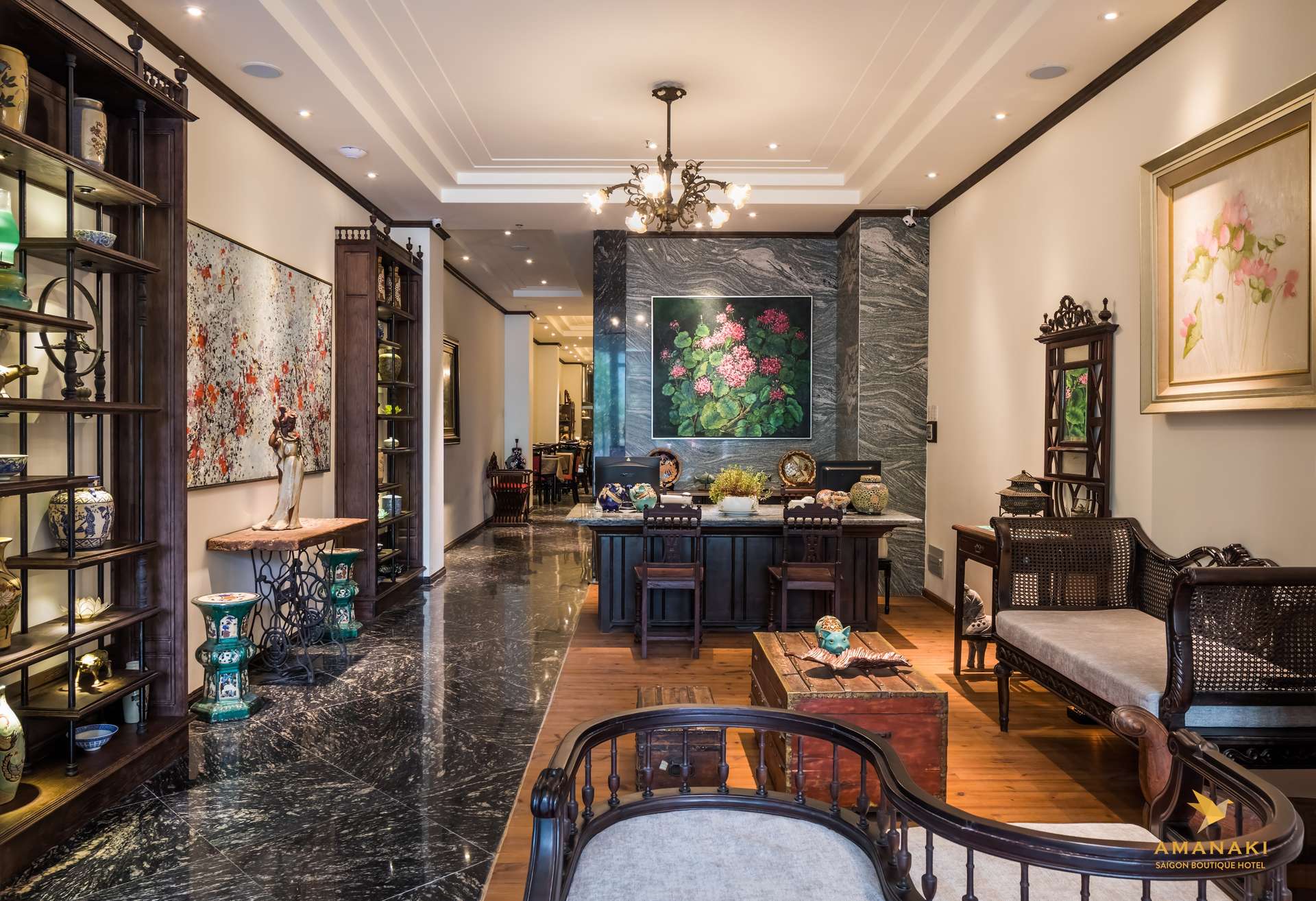 Amanaki Saigon Boutique Hotel - Khách sạn Quận 1 có hồ bơi