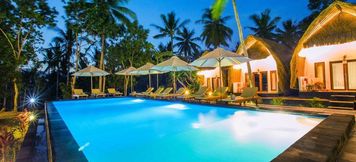 Luar Bangunan 5 Bintang Bungalow Nusa Penida