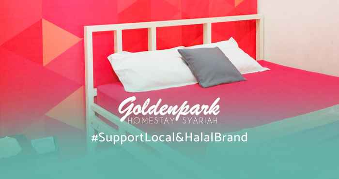 ห้องนอน GoldenPark Homestay Batu Syariah