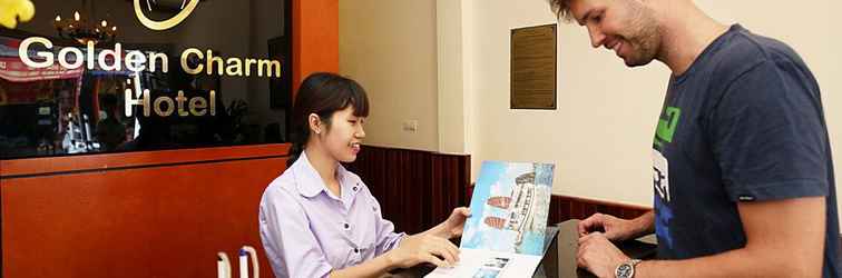 Lobi Hanoi Golden Charm Hotel