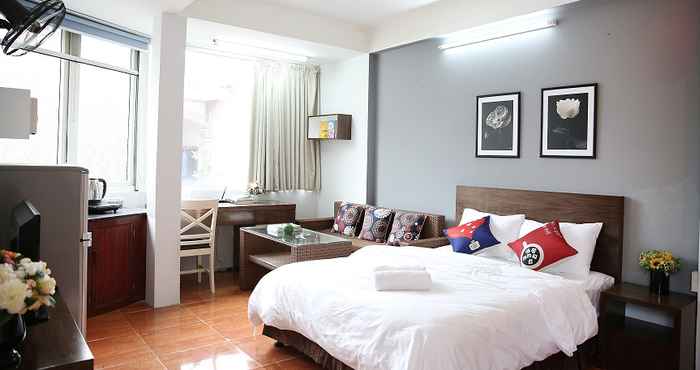 Kamar Tidur V-Studio Hotel Apartment 2