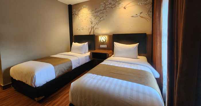 Bedroom Hotel Larissa Ciamis