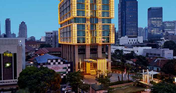 Luar Bangunan Fraser Residence Menteng Jakarta