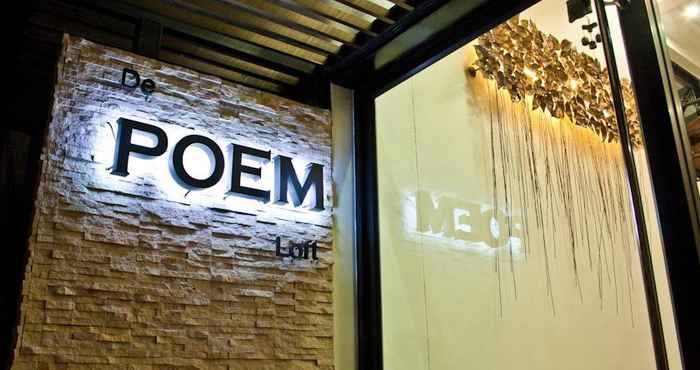 ภายนอกอาคาร De Poem Loft Boutique Residence