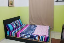 卧室 Hotel O Innap Kota Bharu