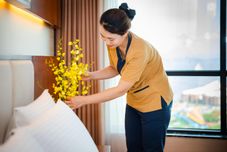 寝室 Muong Thanh Luxury Quang Ninh Hotel