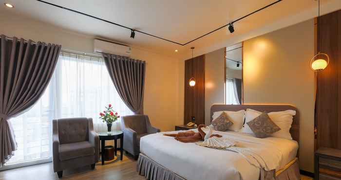 ห้องนอน Rosaleen Boutique Hotel Hue