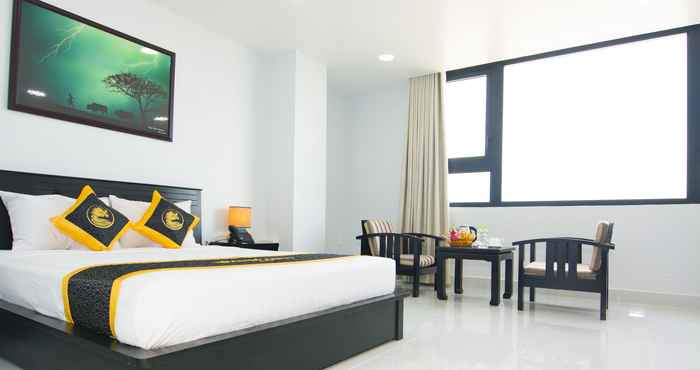 Phòng ngủ Hoang Long Hotel Phan Thiet
