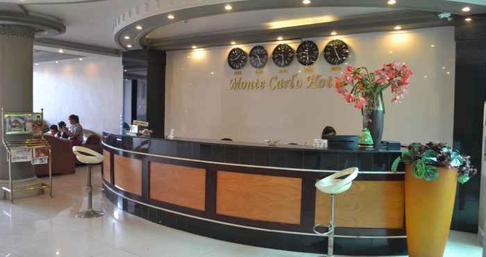 Sảnh chờ Monte Carlo Hotel