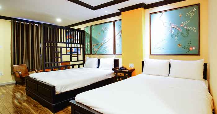 Phòng ngủ IPeace Hotel - Bui Vien Walking Street