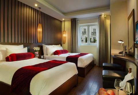 Phòng ngủ Golden Art Hotel