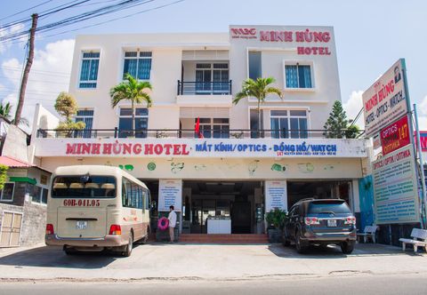 外部的 Minh Hung Hotel