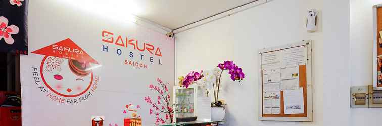 Lobi Sakura Hostel Saigon Centre