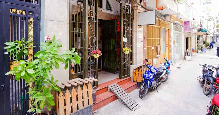 Luar Bangunan Sakura Hostel Saigon Centre