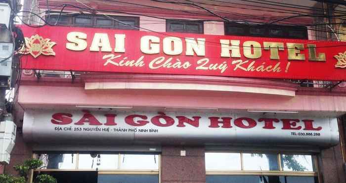 Bên ngoài Saigon Hotel Ninh Binh