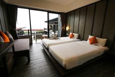 卧室 Lalune Beach Resort